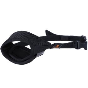 Mouth Cover To Prevent Eating Indiscriminately Large Labrador Dog (Option: Black-XS)